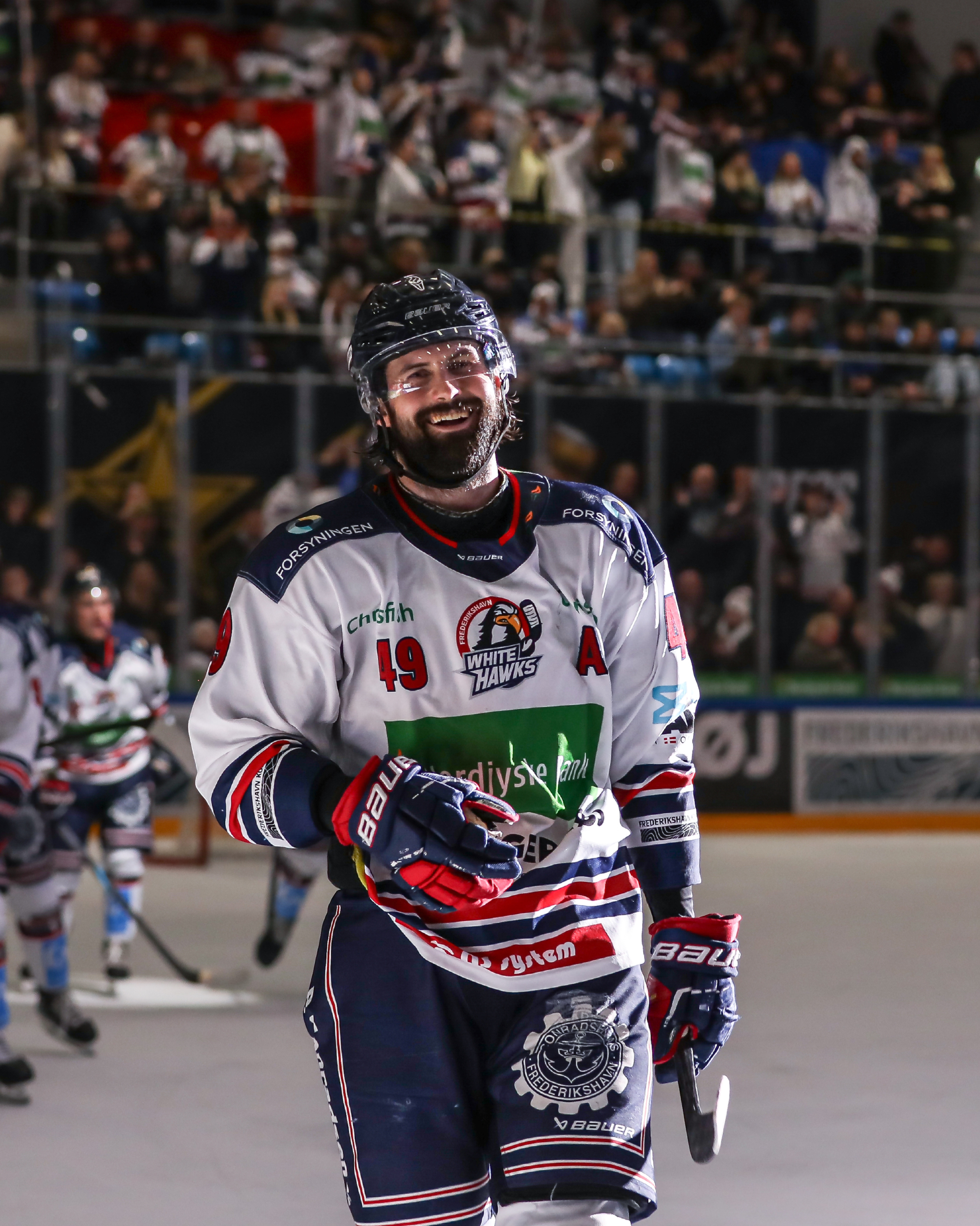 PRESSEMEDDELELSE: Christopher Frederiksen vender tilbage til Frederikshavn White Hawks