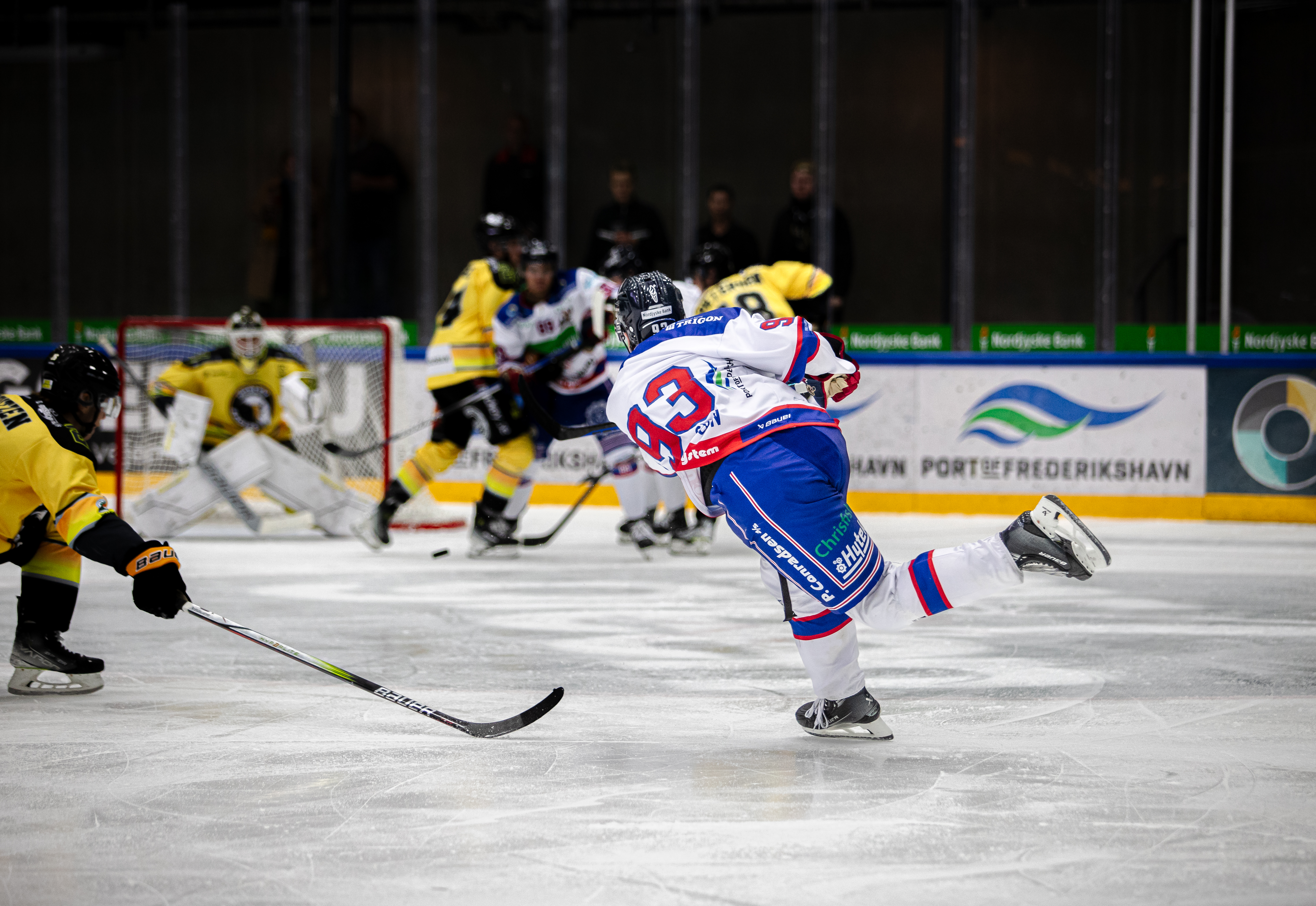 Robin Johansson har tidligere været et aktiv mod Esbjerg. Tirsdag aften skal høgene blandt andet håbe på ny succes for deres svenske angriber.